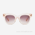 Cat Eye Round Acetate Women's Sunglasses